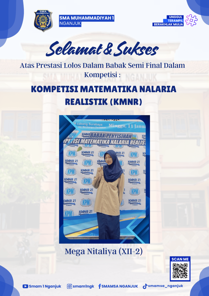 Prestasi Gemilang SMA Muh. 1 Nganjuk Lolos ke Semi Final KMNR